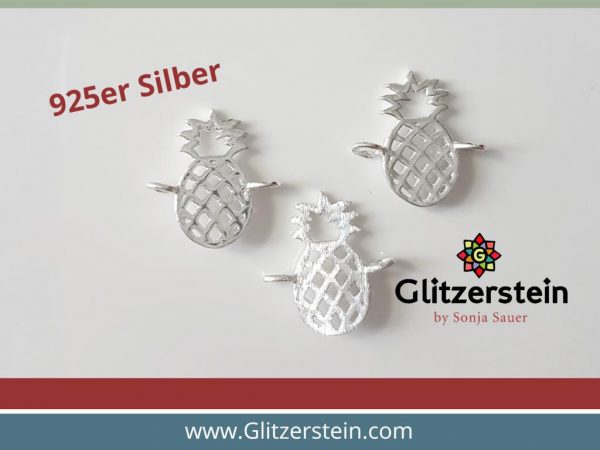 Schmuckverbinder 925er Silber Echtsilber