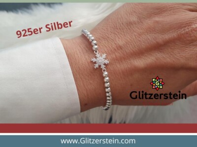 armband-silber-kugeln-schneeflocke-925-silber-edelsilber-mit-zirkonia-steinen-glitzerstein